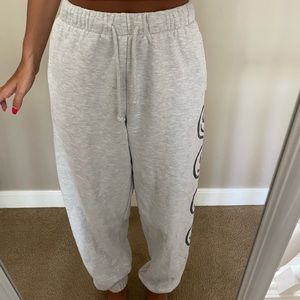 Pacsun smiley face sweat pants